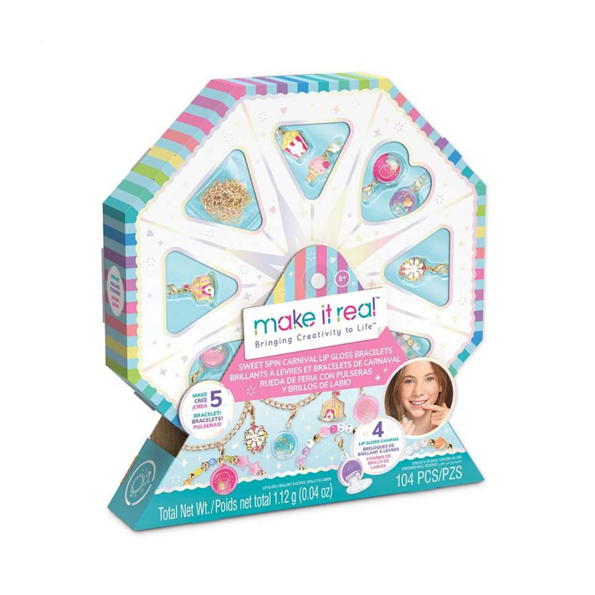 

Набір для створення шарм-браслетів Make it Real Солодкий карнавал, від 8 років (MR2705)