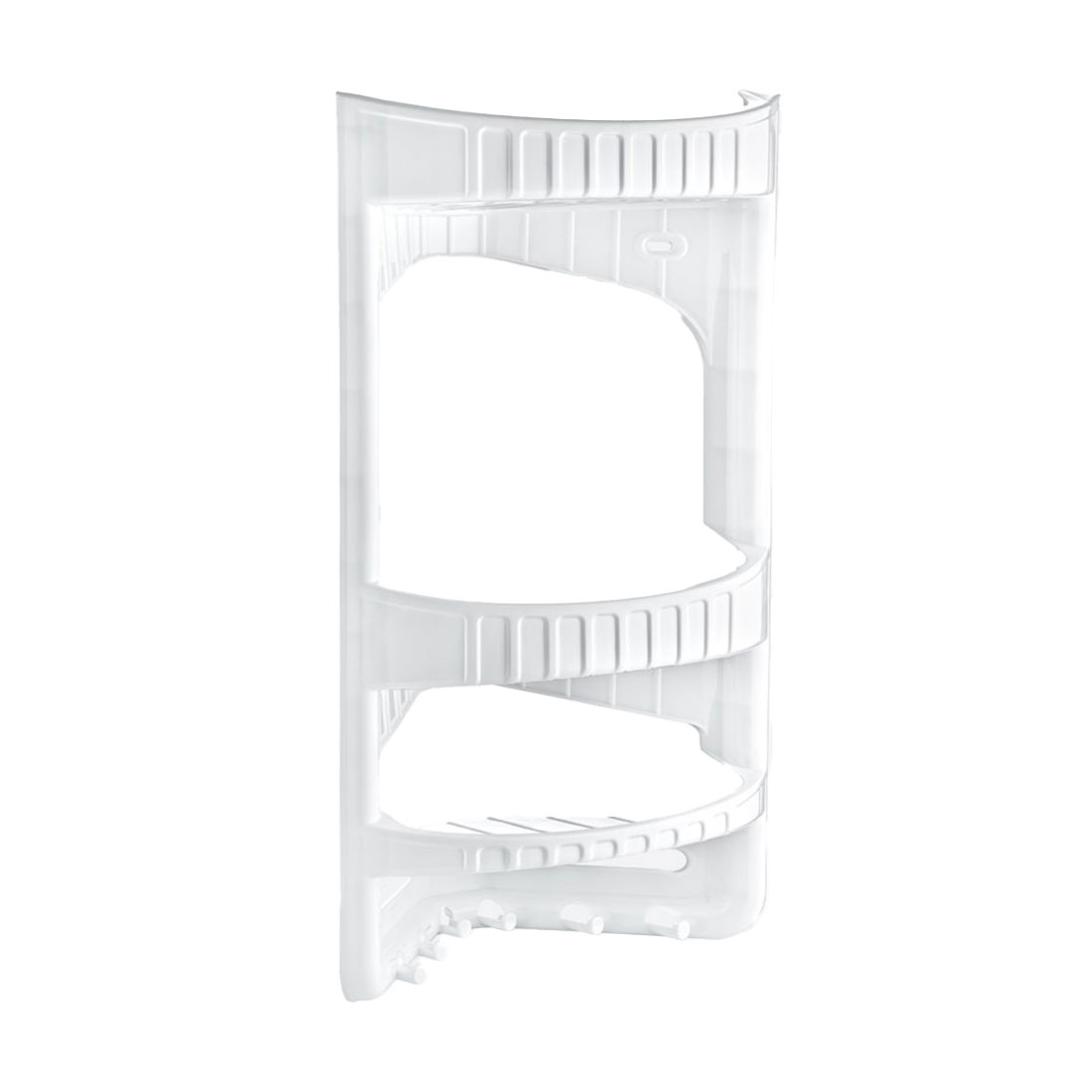 

Полиця для ванної кімнати Dunya Plastik Кутова, 3-ярусна, біла (09166)