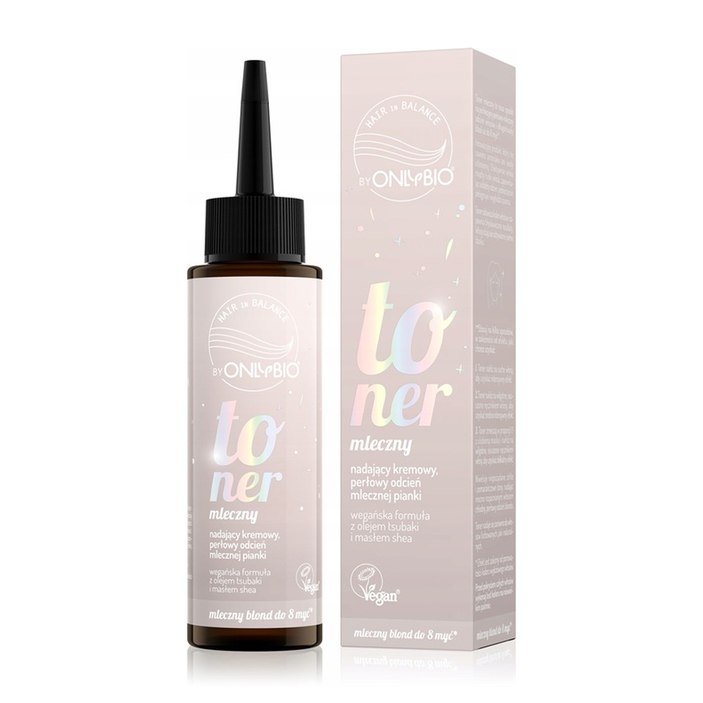 

Уцінка! Тонер для волосся OnlyBio Hair in Balance Toner, Milky, 100 мл