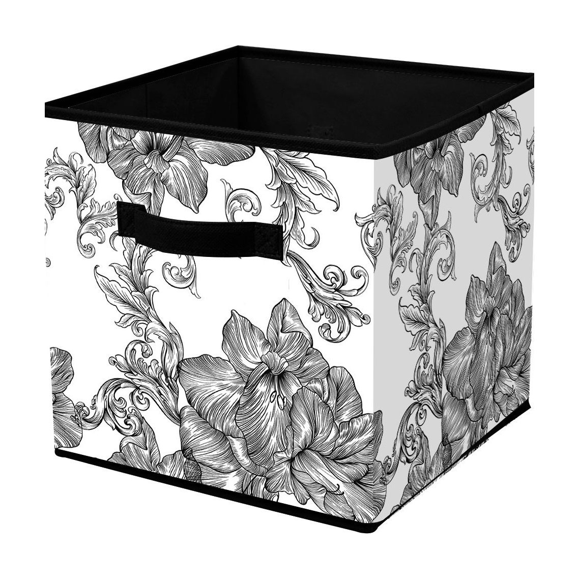

Кошик для зберігання Idea Home Anthracite Flowers квадратний, 30*30*30 см (NP-104L квад. ткан. Anthracite Flowers)