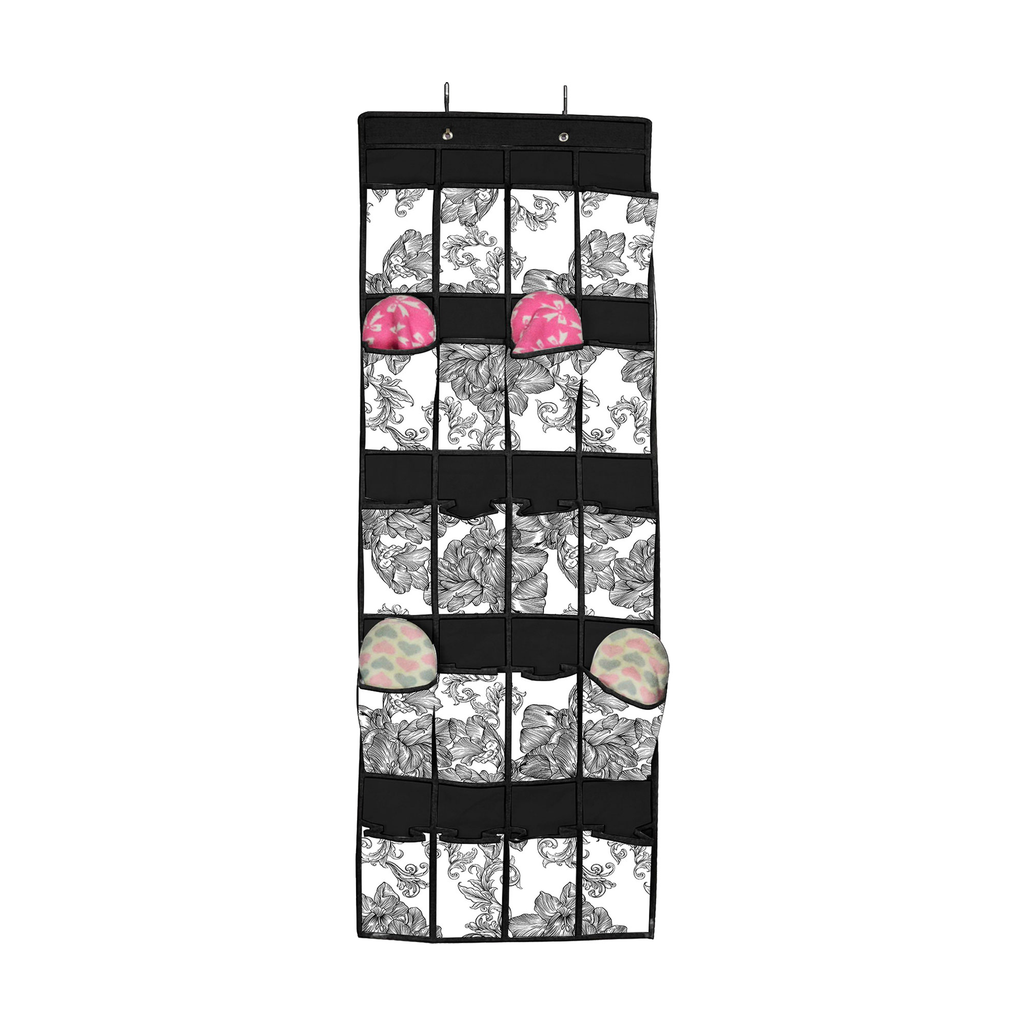 

Органайзер підвісний Idea Home Anthracite Flowers 20 секцій, 44*135 см (NP-132 ткан. 20ком. підвіс. Anthracite Flowers)