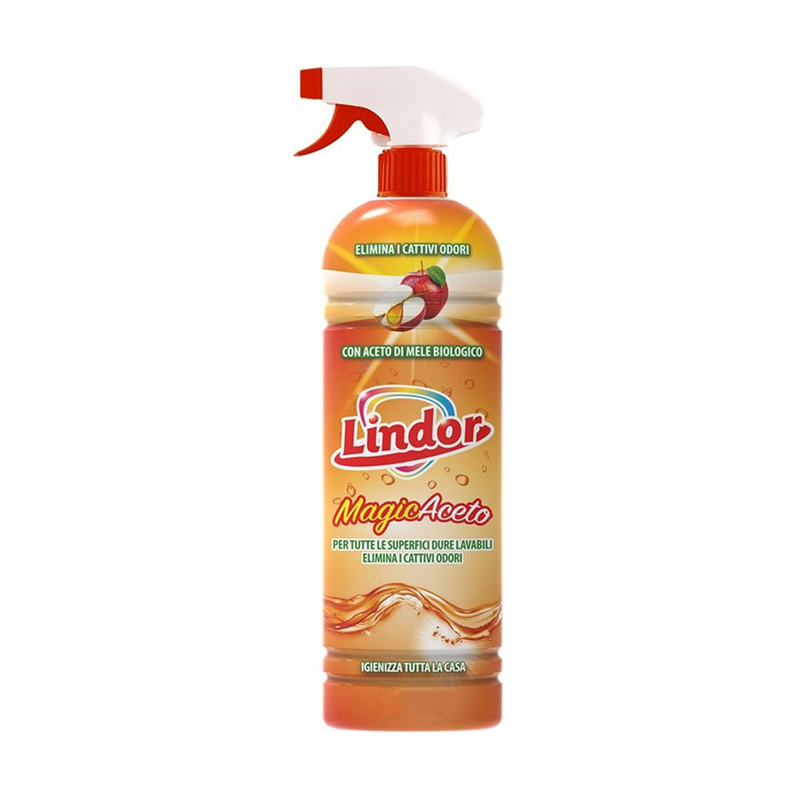 

Засіб для чищення твердих поверхонь Lindor з яблучним оцтом, 900 мл