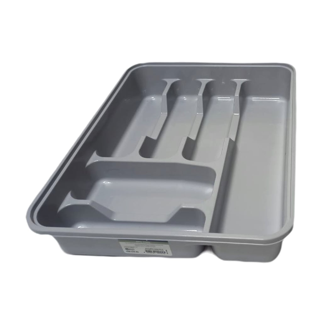 

Лоток для кухонних приладів Dunya Plastik Степ, антрацит/сірий, 38.6*31.2*7 см (14004)