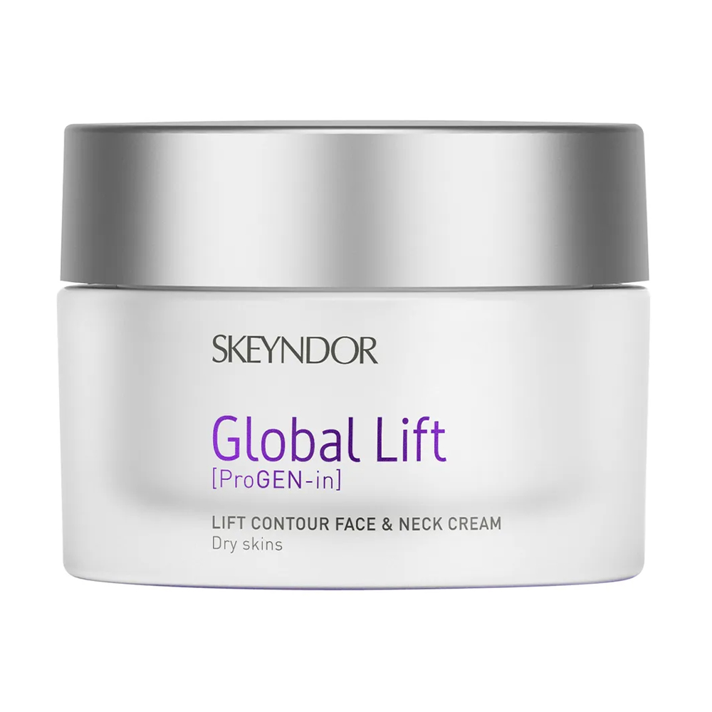 

Крем-ліфтинг для обличчя та шиї Skeyndor Global Lift Lift Contour Face & Neck Cream для нормальної та комбінованої шкіри, 50 мл