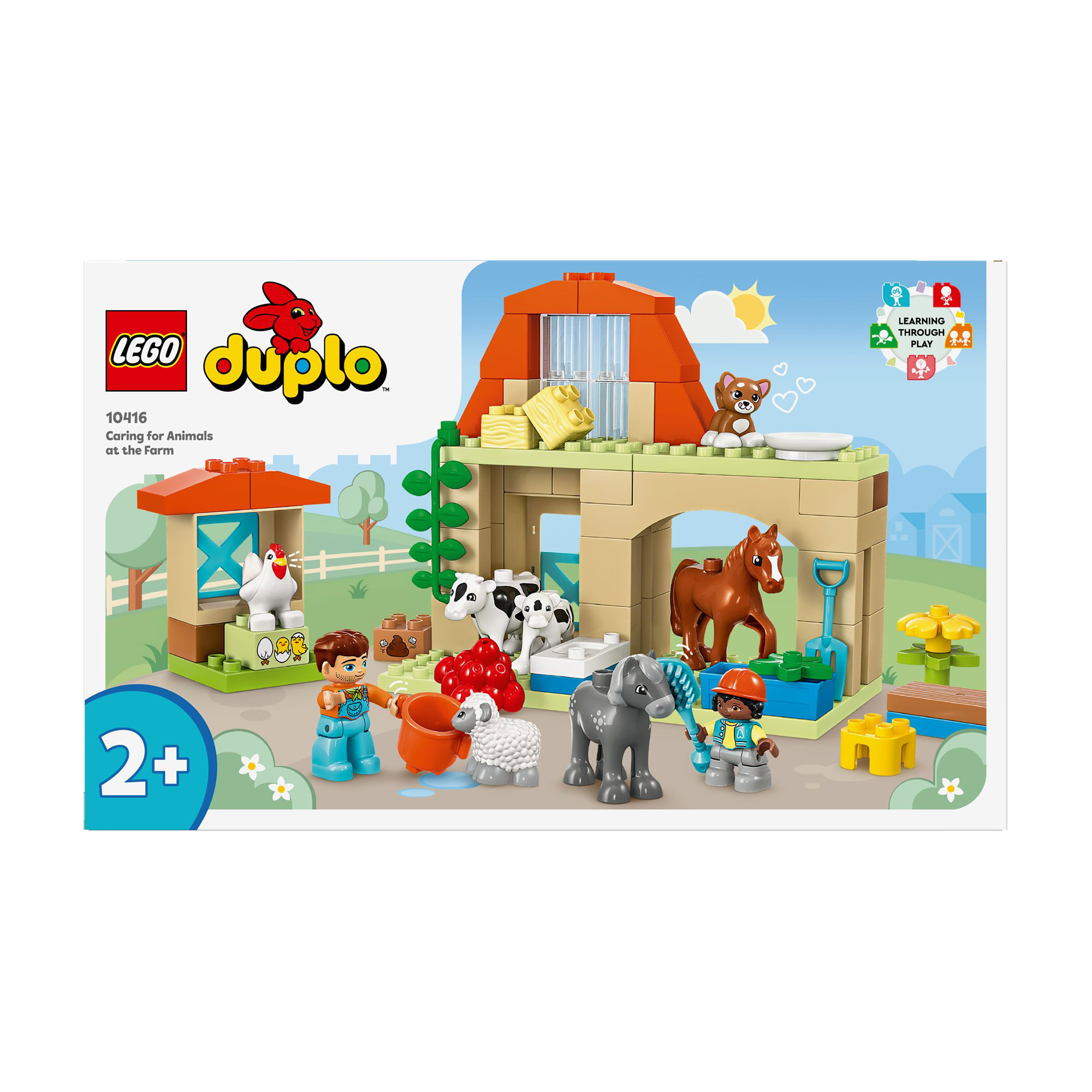 

Конструктор LEGO DUPLO Town Догляд за тваринами на фермі, 74 деталей, від 2 років (10416)