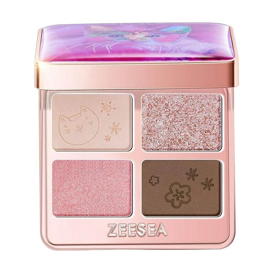 

Тіні для повік Zeesea Colorful Animal Four-Color Eyeshadow X02, 3.5 г