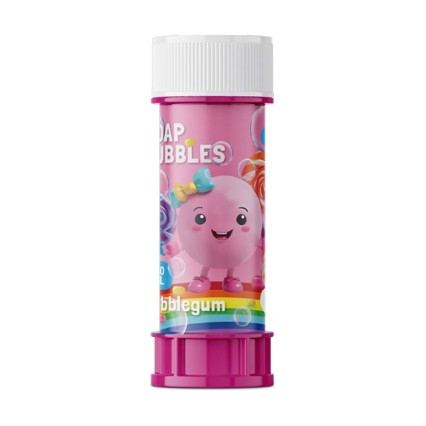 

Мильні бульбашки DoDo Soap Bubble Bubblegum, від 3 років, 60 мл (500128)