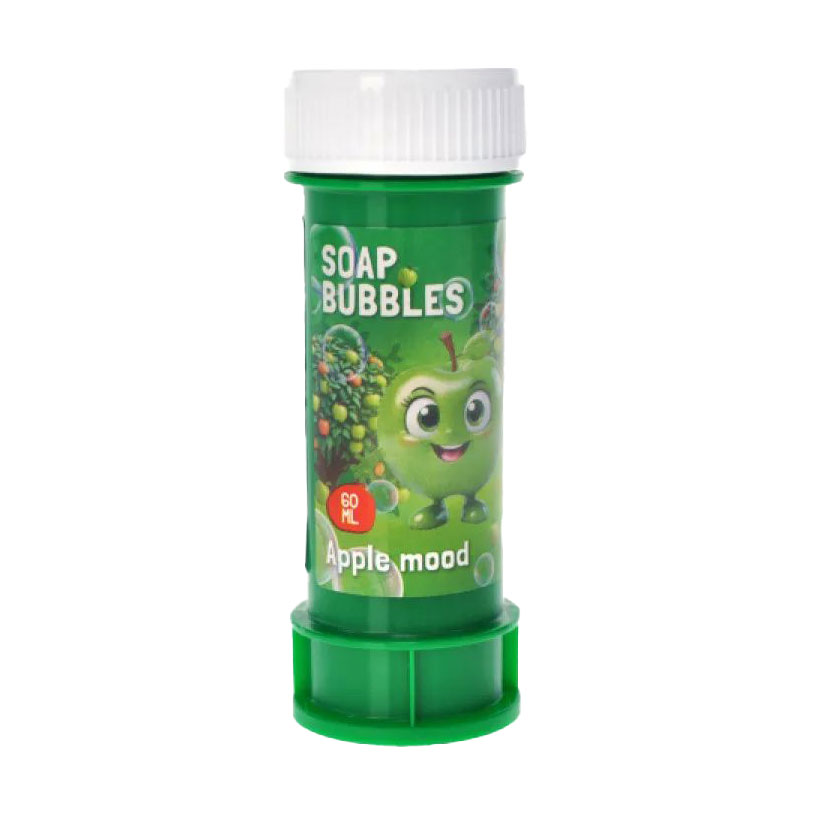 

Мильні бульбашки DoDo Soap Bubble Яблуко, від 3 років, 60 мл (500129)