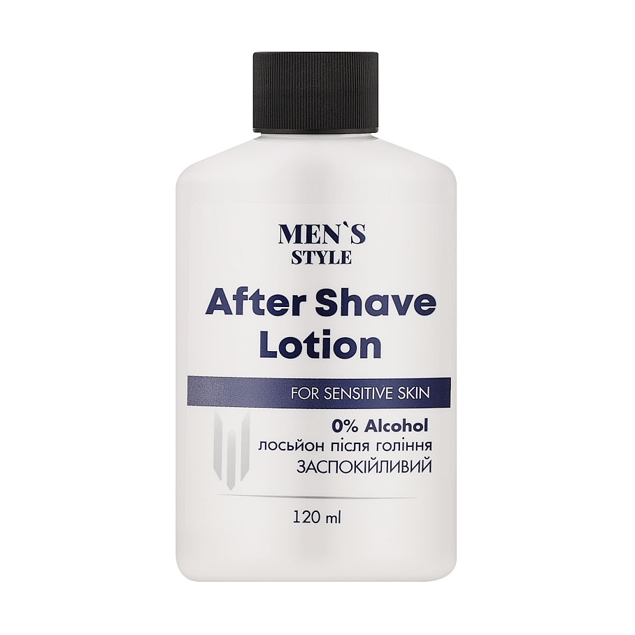 

Чоловічий заспокійливий лосьйон після гоління Aromat Men's Style After Shave Lotion для чутливої шкіри, 120 мл