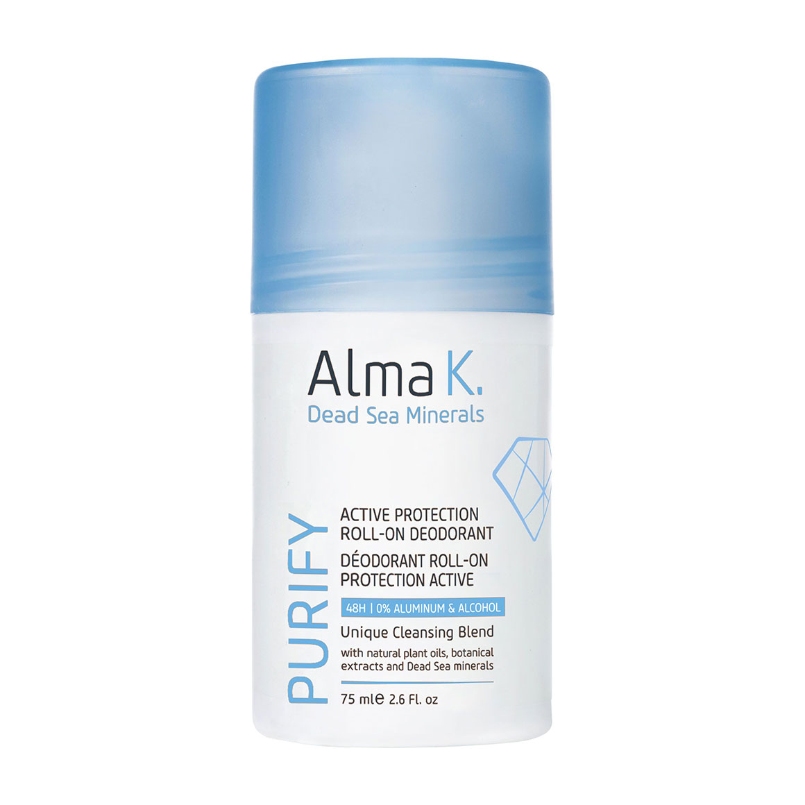 

Жіночий кульковий дезодорант Alma K. Purify Active Protection Roll-On Deodorant, 75 мл