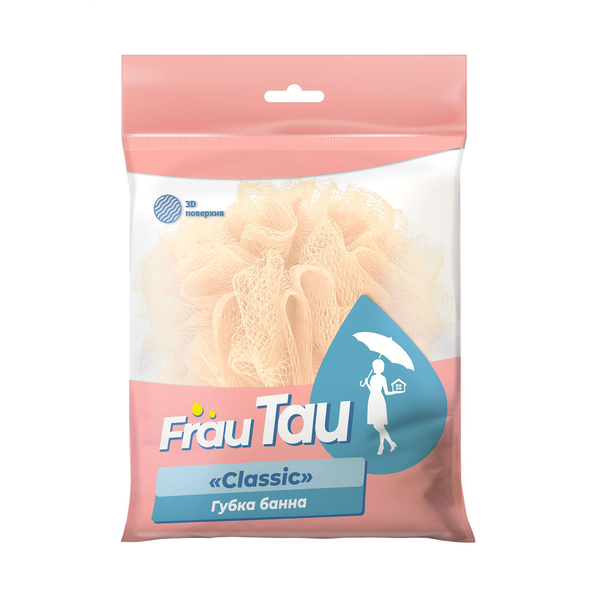 

Губка банна Frau Tau Classic, 1 шт