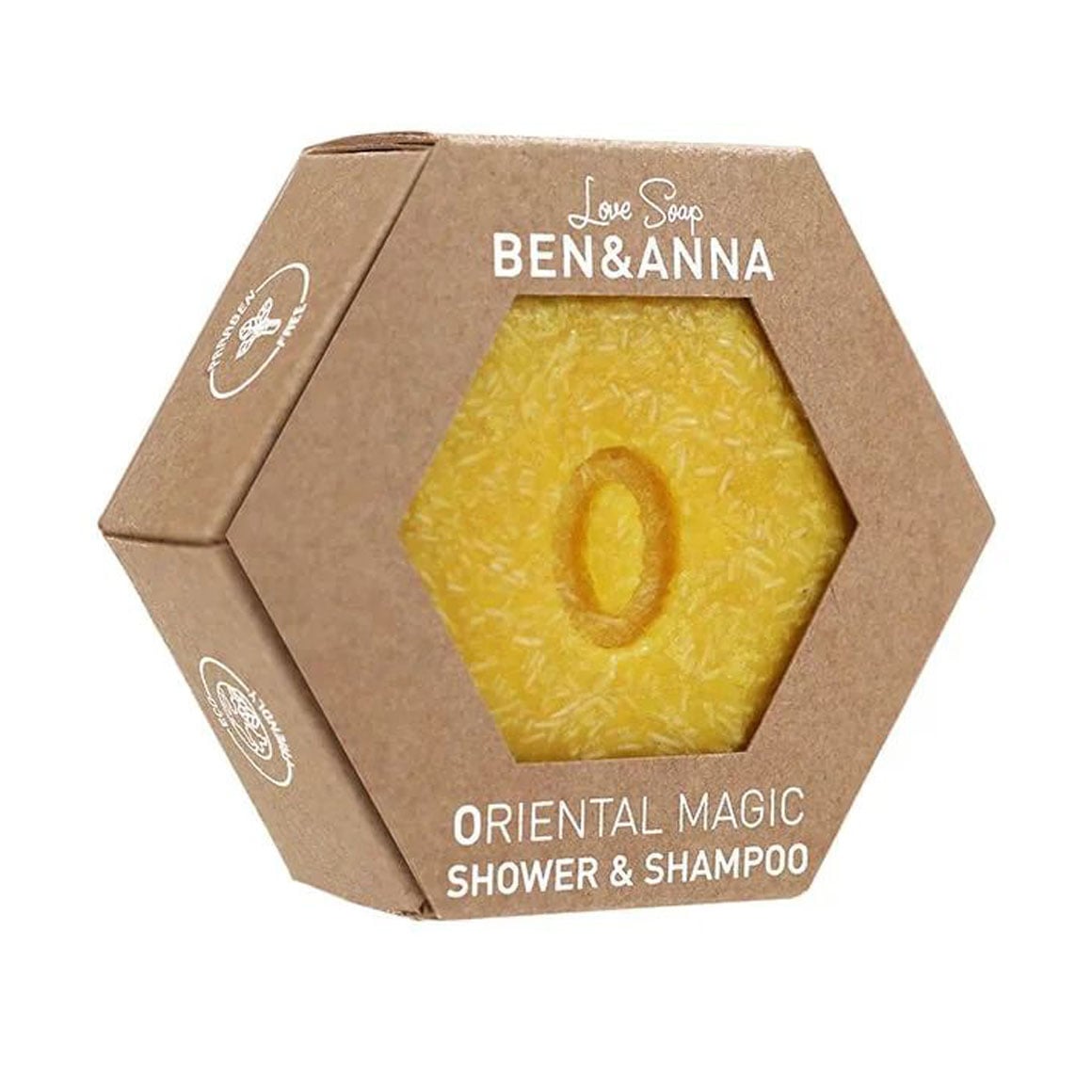 

Твердий шампунь-гель для душу Ben & Anna Shower & Shampoo, Oriental Magic, 60 г