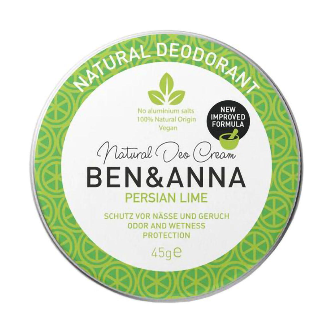 

Дезодорант-крем Ben & Anna Natural Soda Cream Deodorant, Persian Lime, 45 г