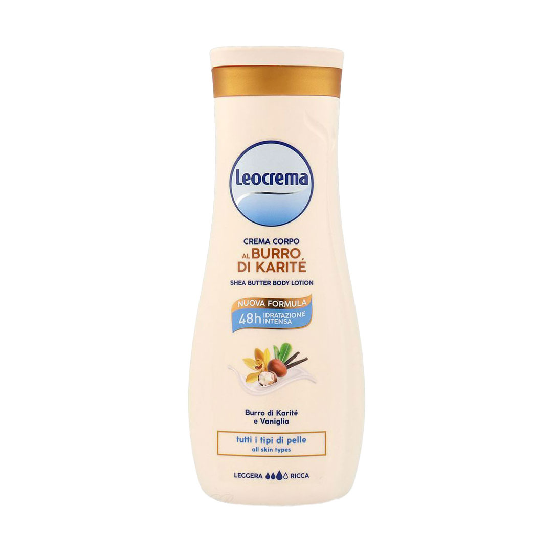Уцінка! Лосьйон для тіла Leocrema Shea Butter Body Lotion з олією ши, 400 мл