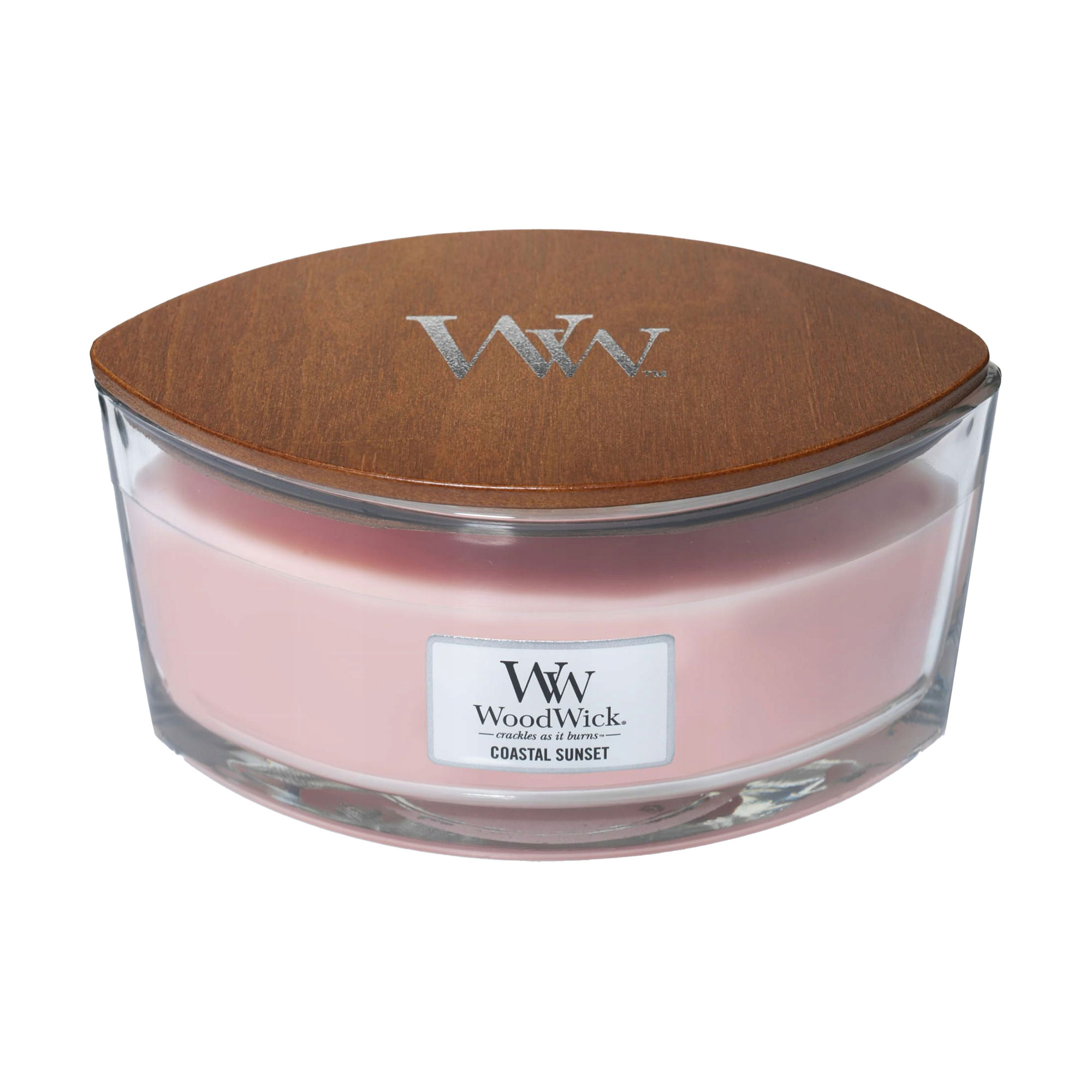 

Ароматична свічка в склянці WoodWick Hourglass Candle Coastal Sunset, 453 г