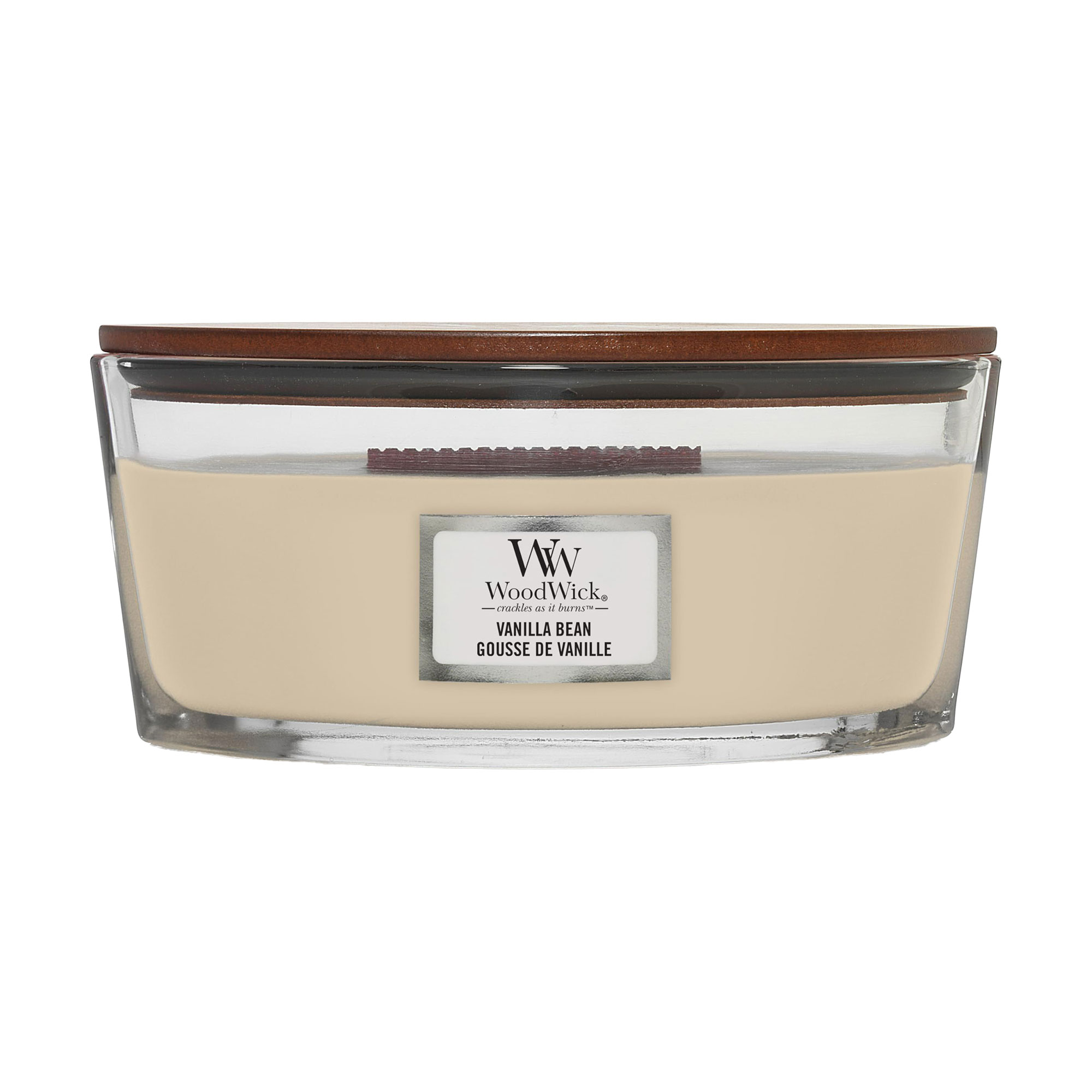 

Ароматична свічка в склянці WoodWick Hourglass Candle Vanilla Bean, 453 г