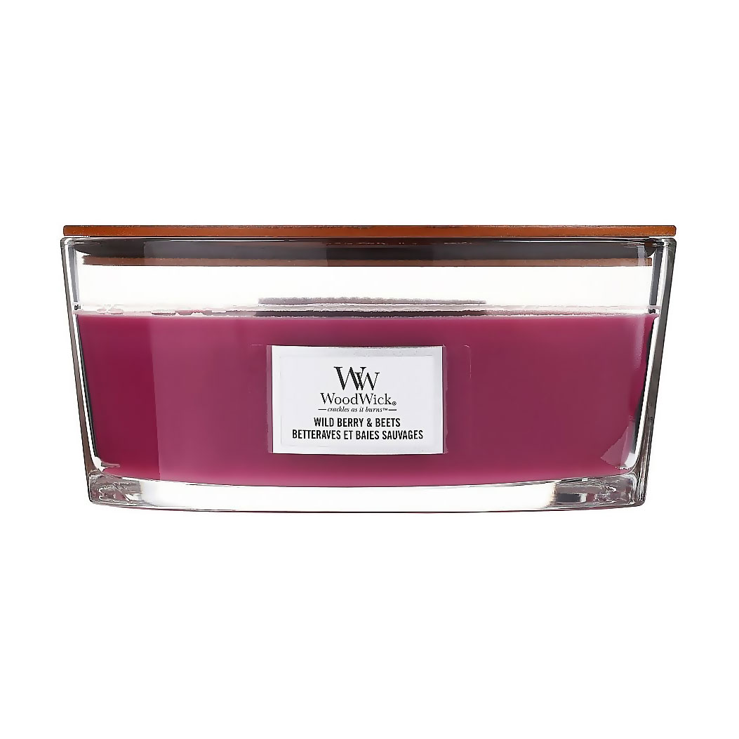

Ароматична свічка в склянці WoodWick Hourglass Candle Wild Berry & Beets, 453 г