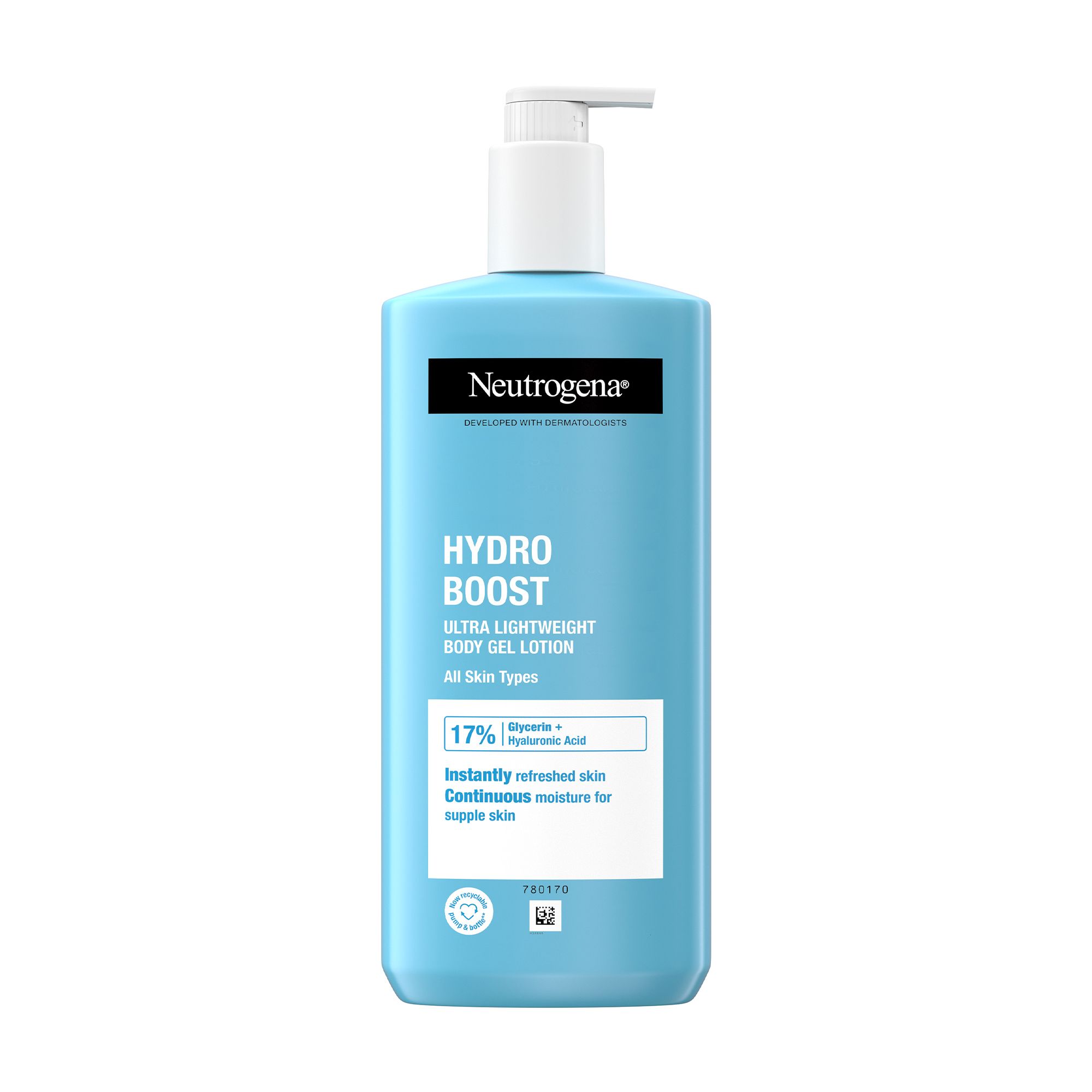 

Ультралегкий гель-лосьйон для тіла Neutrogena Hydro Boost Ultra Lightweight Body Gel Lotion для всіх типів шкіри, 400 мл