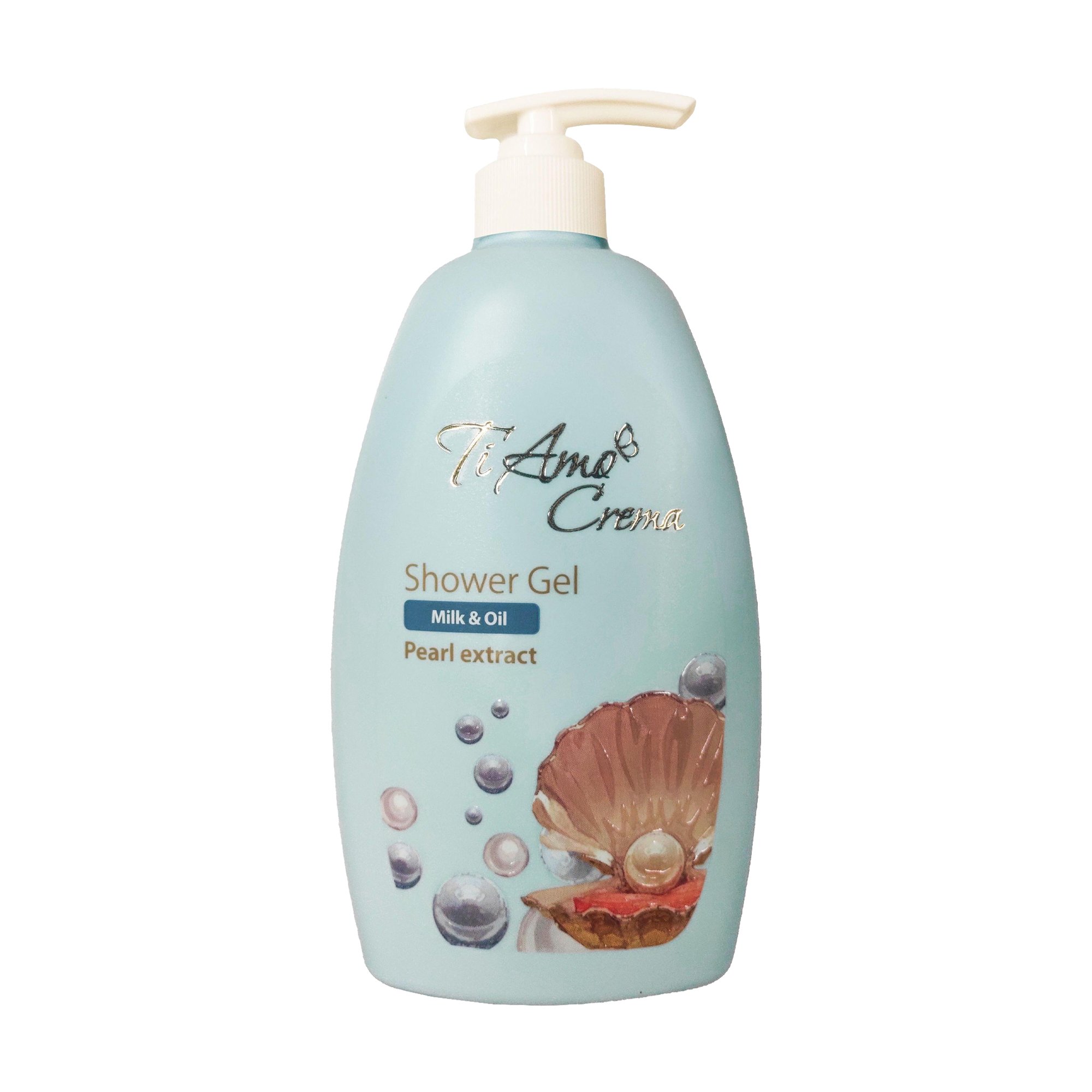 

Гель для душу Ti Amo Crema Milk & Oil Pearl Extract Shower Gel, 400 мл