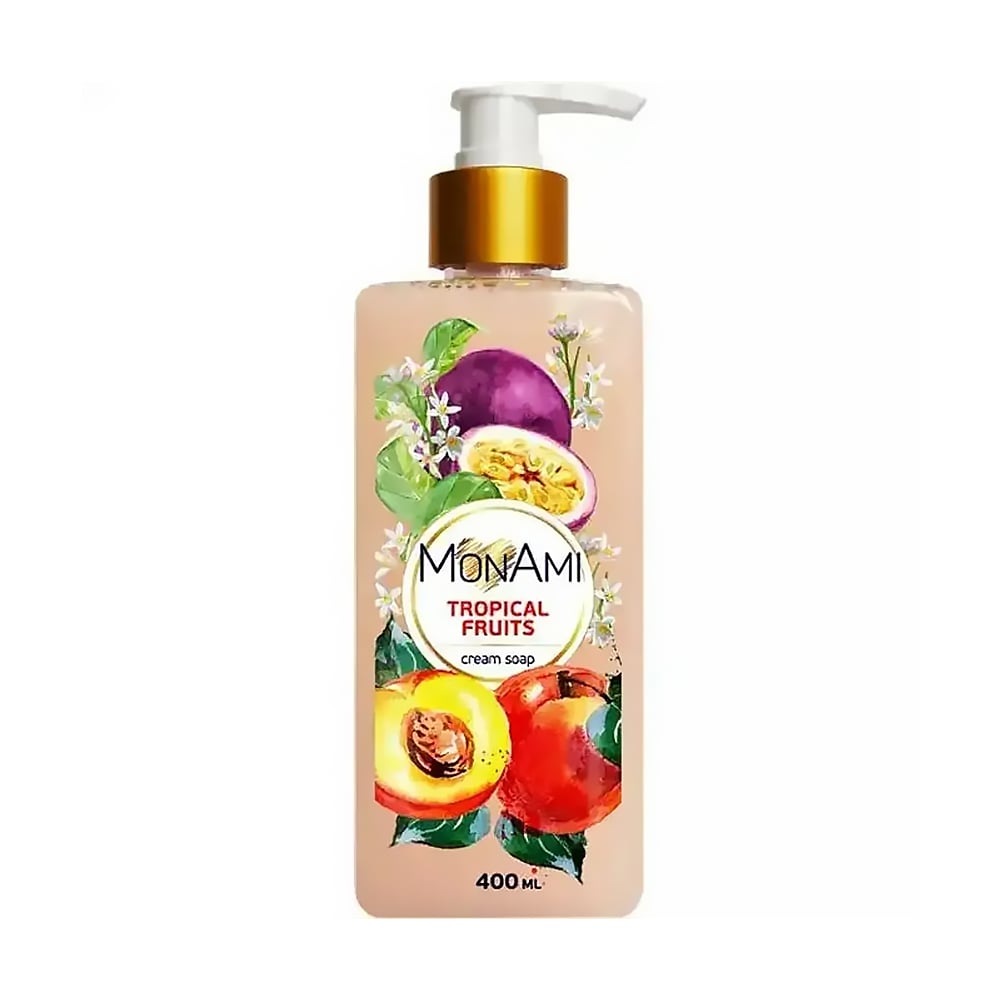 

Рідке крем-мило MonAmi Tropical Fruits Cream Soap, 400 мл