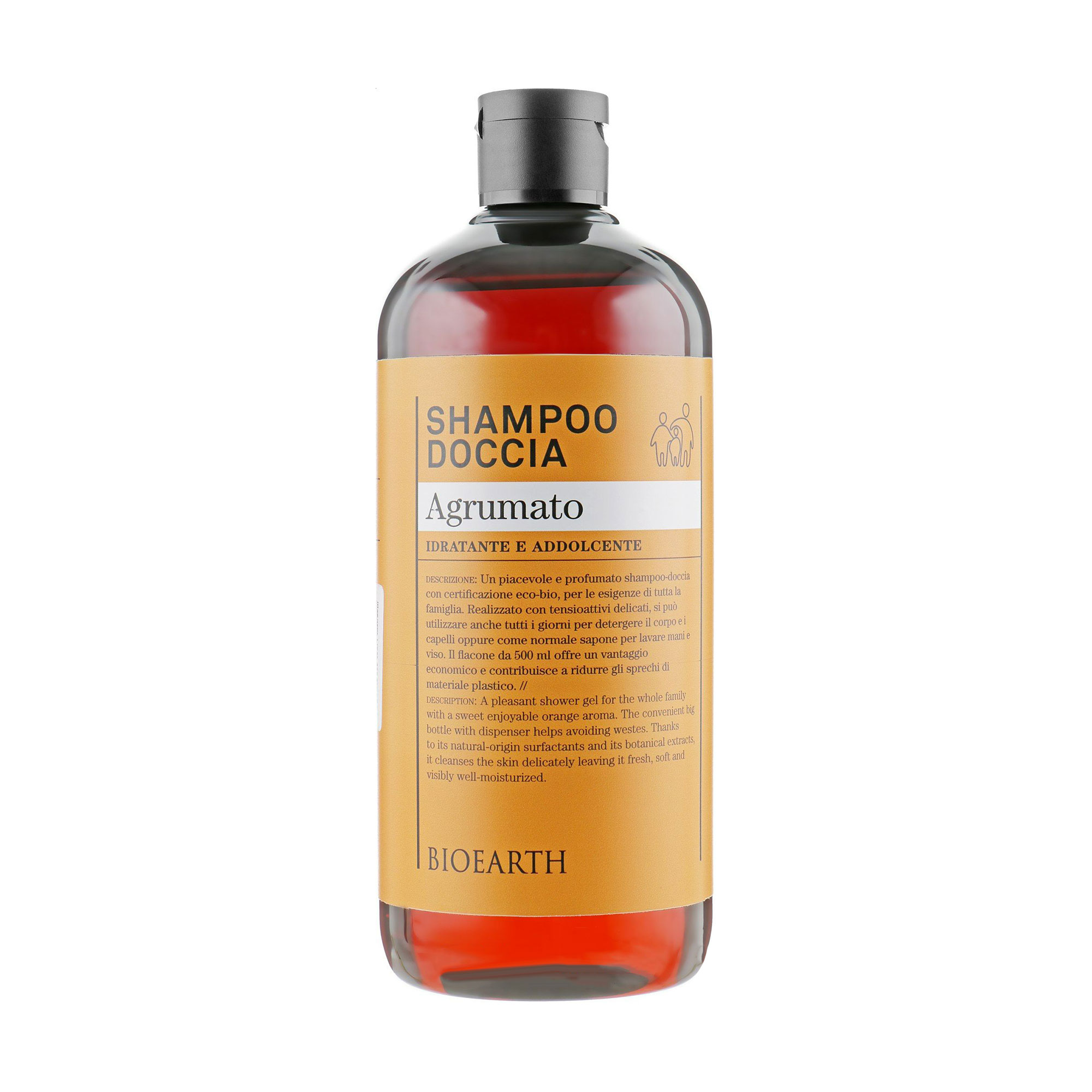 

Шампунь та гель для душу Bioearth Citrus Fruits Shampoo & Body Wash Цитрусовий, 500 мл