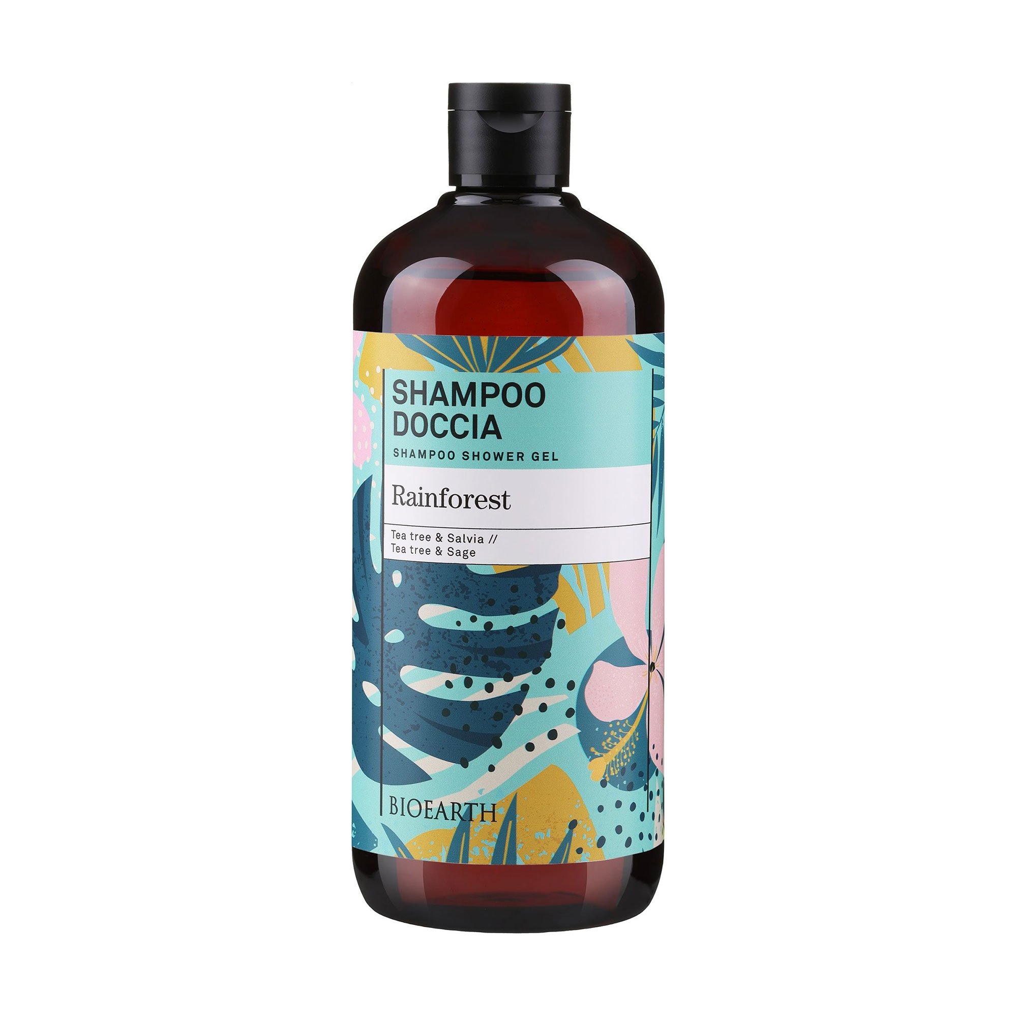 

Шампунь-гель для душу Bioearth Rainforest Shampoo Shower Gel Тропічний дощ, 500 мл