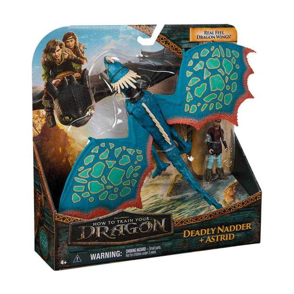 

Набір фігурок Spin Master Dragons Як приборкати дракона Вертлявий Верть та Астрід, від 4 років (SM66663/6074005)