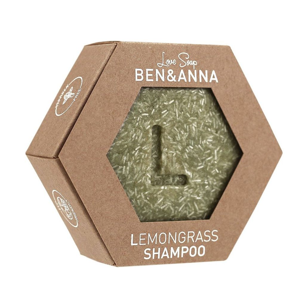 

Твердий шампунь для волосся Ben & Anna Love Soap Lemongrass Shampoo, 60 г