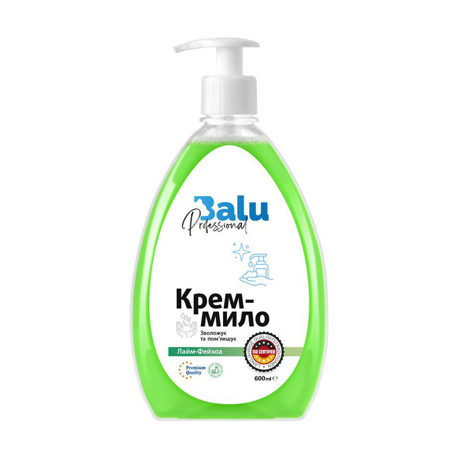 

Крем-мило BALU Professional Лайм-Фейхоа, 600 мл