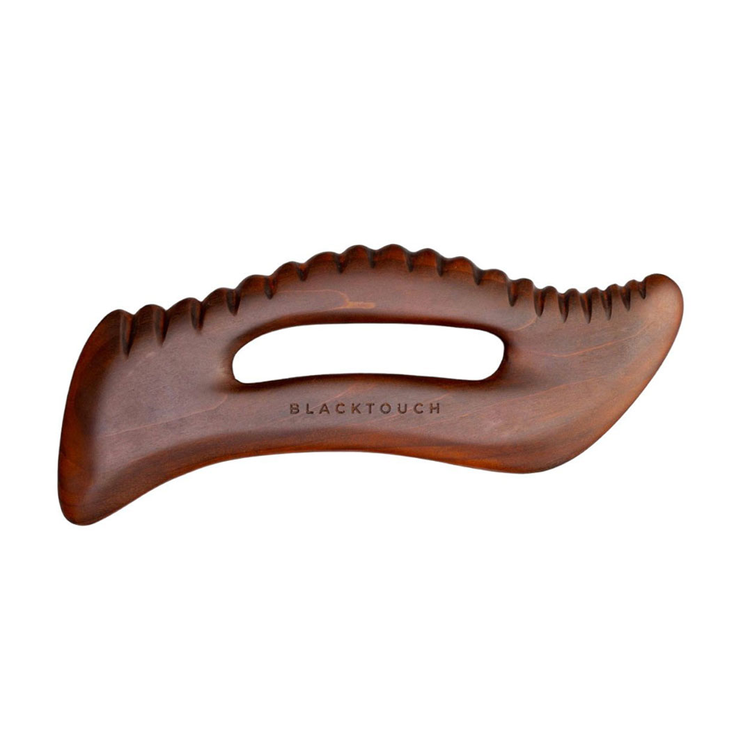 

Уцінка! Дерев'яний шкребок для масажу тіла BlackTouch Body Pro Black, 1 шт