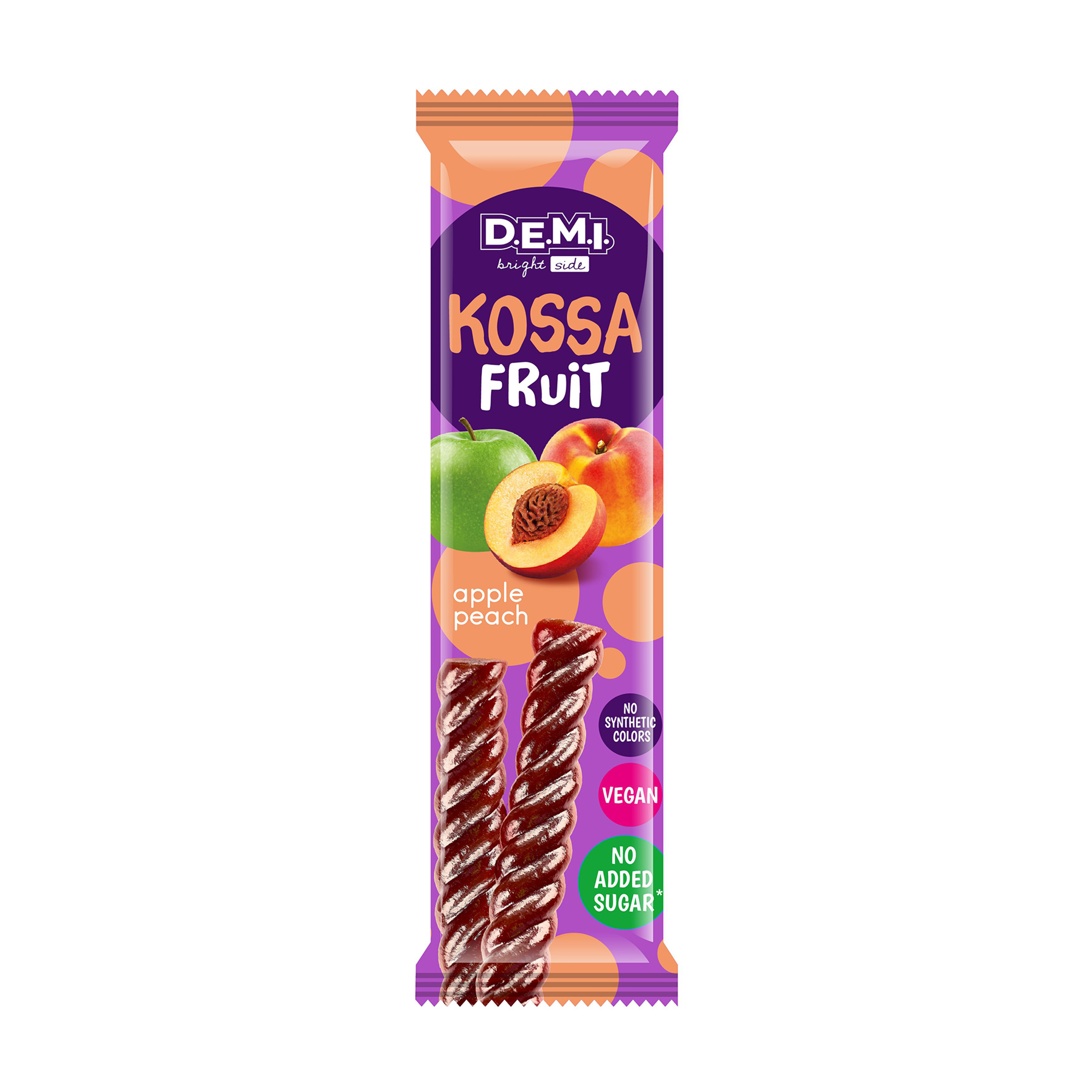 

Фруктова пастила D.E.M.I Kossa Fruit Абрикос, 6*15 г