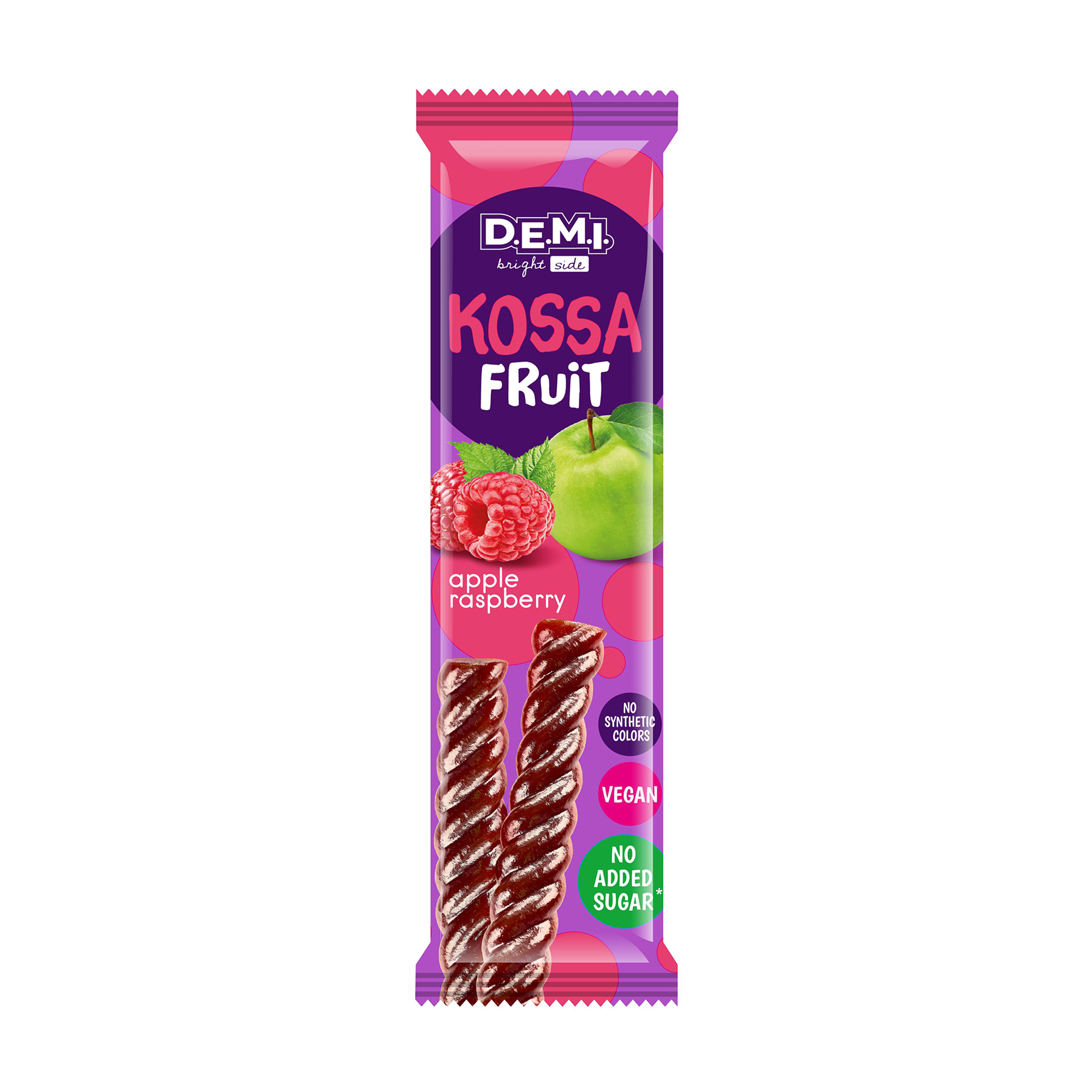 

Фруктова пастила D.E.M.I Kossa Fruit Малина, 6*15 г