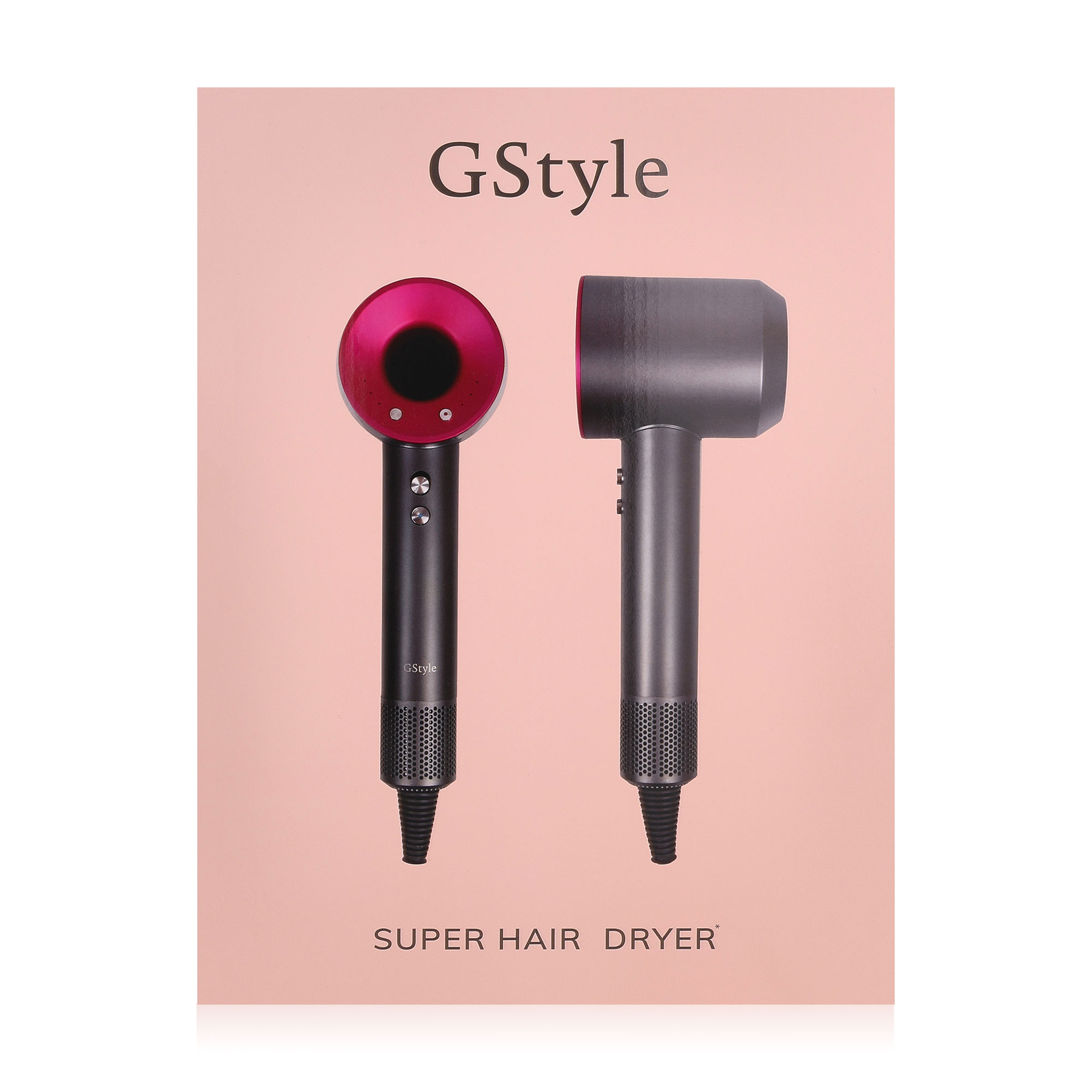 

Уцінка! Фен-стайлер для волосся GSTYLE Super Hair Dryer 5 в 1