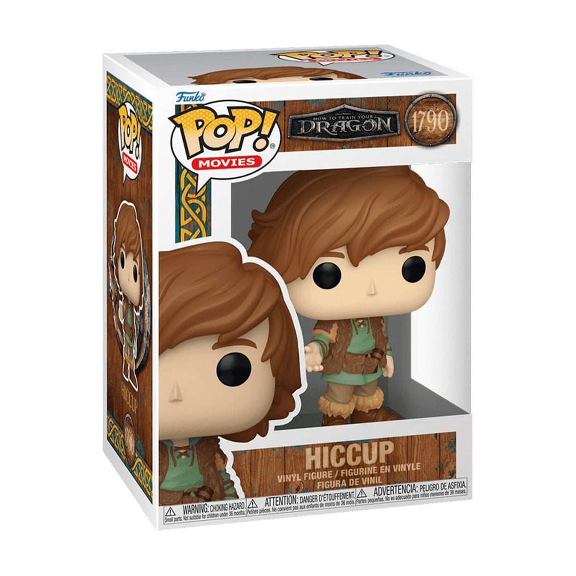 

Ігрова фігурка Funko POP!Movies How To Train Your Dragon 1790 Гикавка, від 3 років (83454)