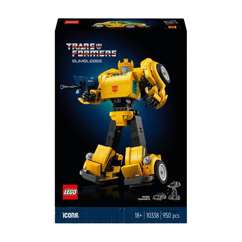 

Конструктор LEGO Icons Бамблбі, 950 деталей, від 18 років (10338)