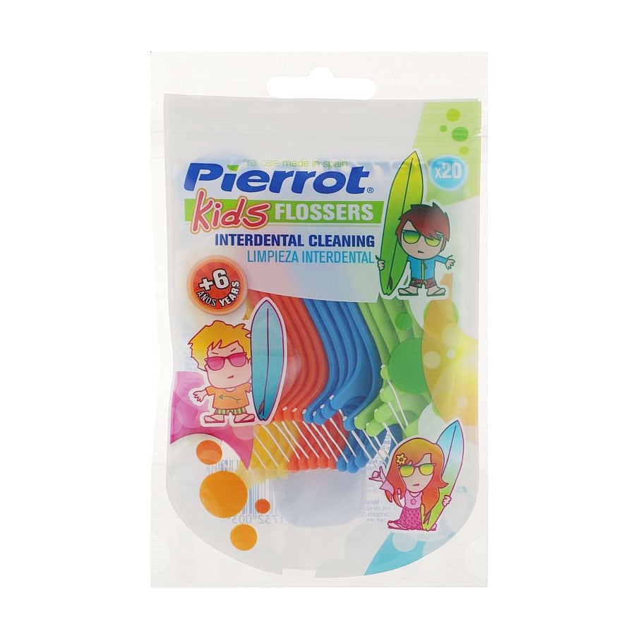 

Дитячі флосери Pierrot Kids Flossers, 20 шт