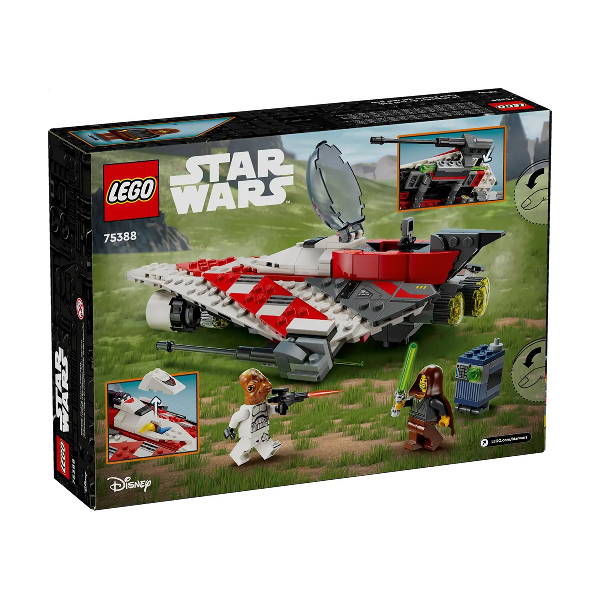 

Конструктор LEGO Star Wars Зоряний винищувач джедая Боба, 305 деталей, від 8 років (75388)