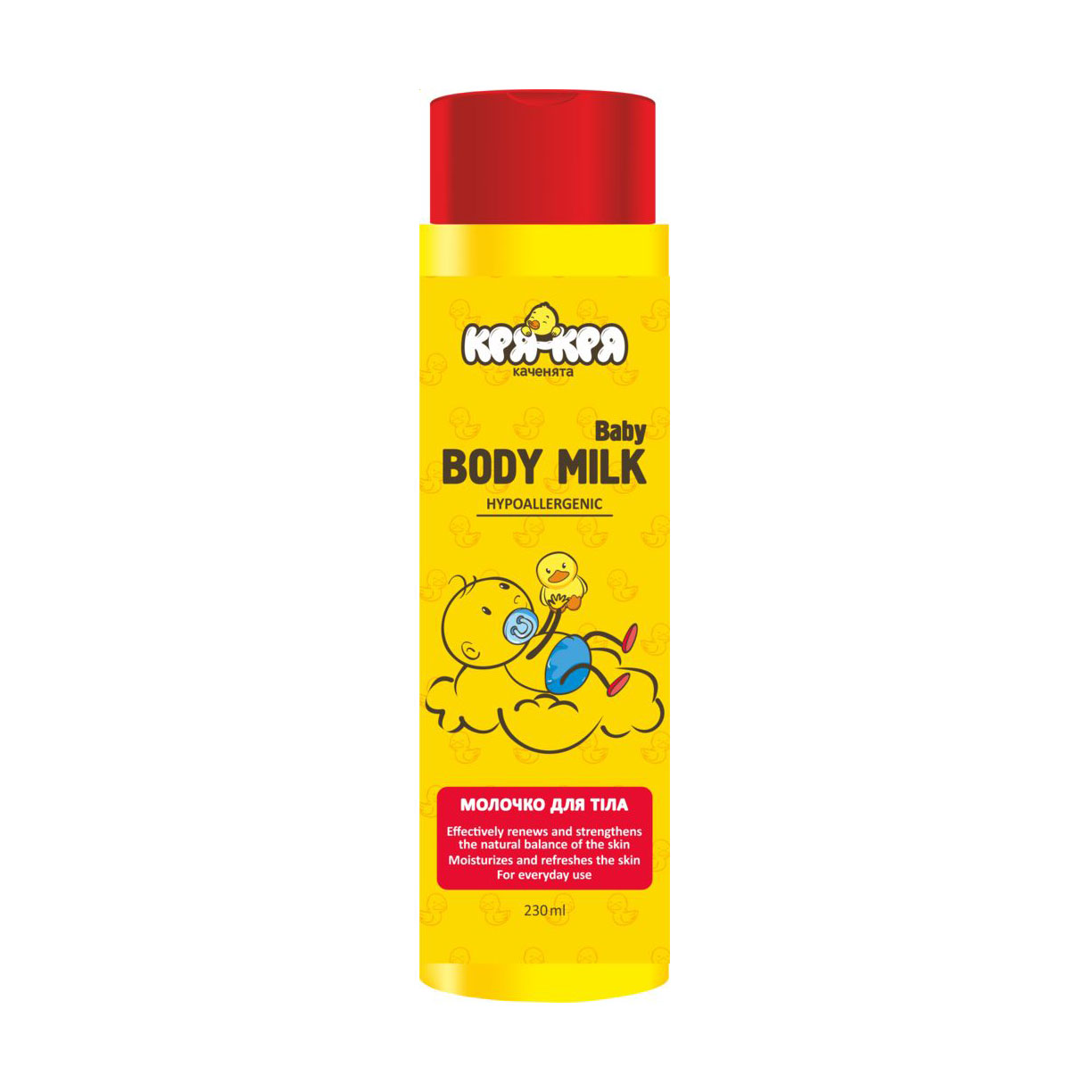 Дитяче молочко для тіла Кря-Кря Baby Body Milk, 230 мл