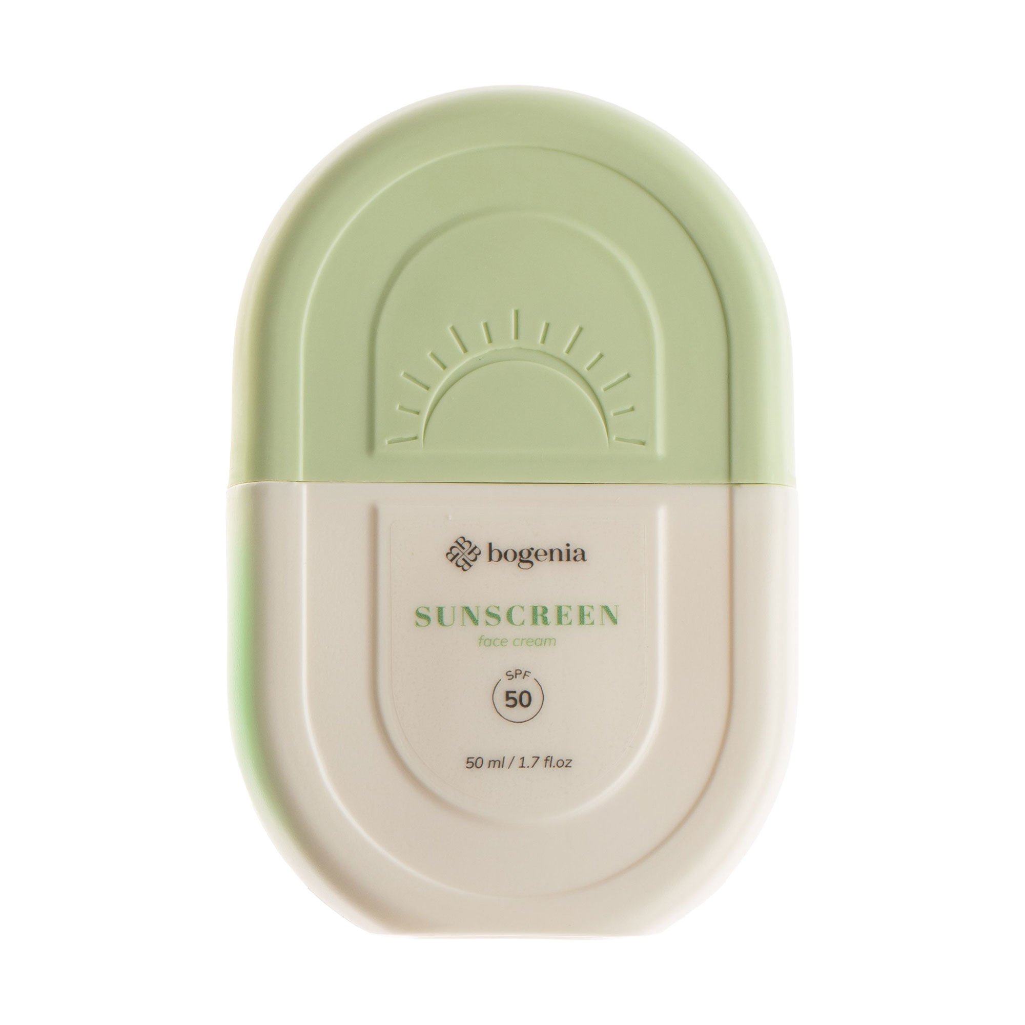 

Сонцезахисний крем для обличчя Bogenia Sunscreen Face Cream, SPF 50, 50 мл