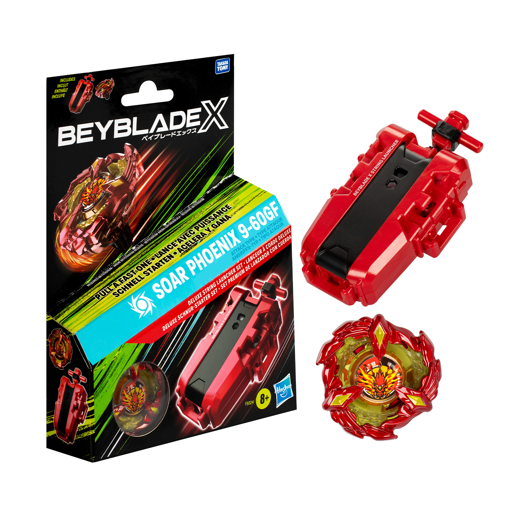 

Іграшка-дзиґа Beyblade X Winder Launcher з делюкс пусковим механізмом, від 8 років (F9324)