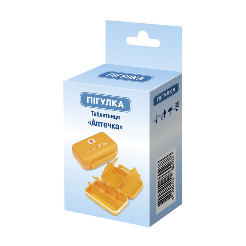

Таблетниця Пігулка Аптечка для лікарських засобів