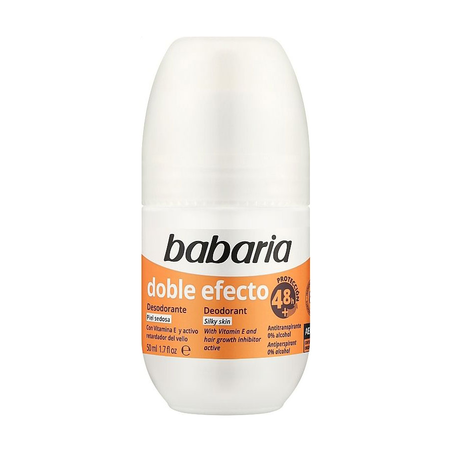 

Дезодорант-кульковий Babaria Doble Efecto Roll-On Deodorant жіночий, 50 мл