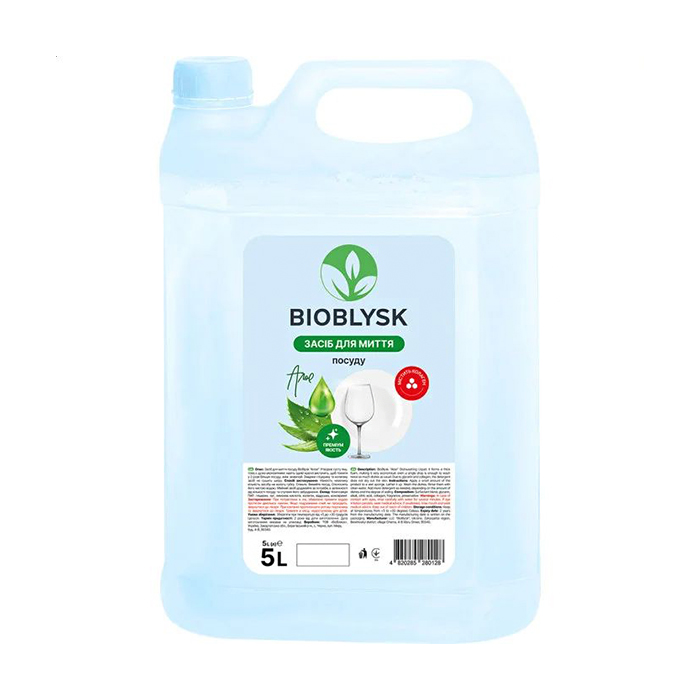 

Засіб для миття посуду BioBlysk Алое, 5 л