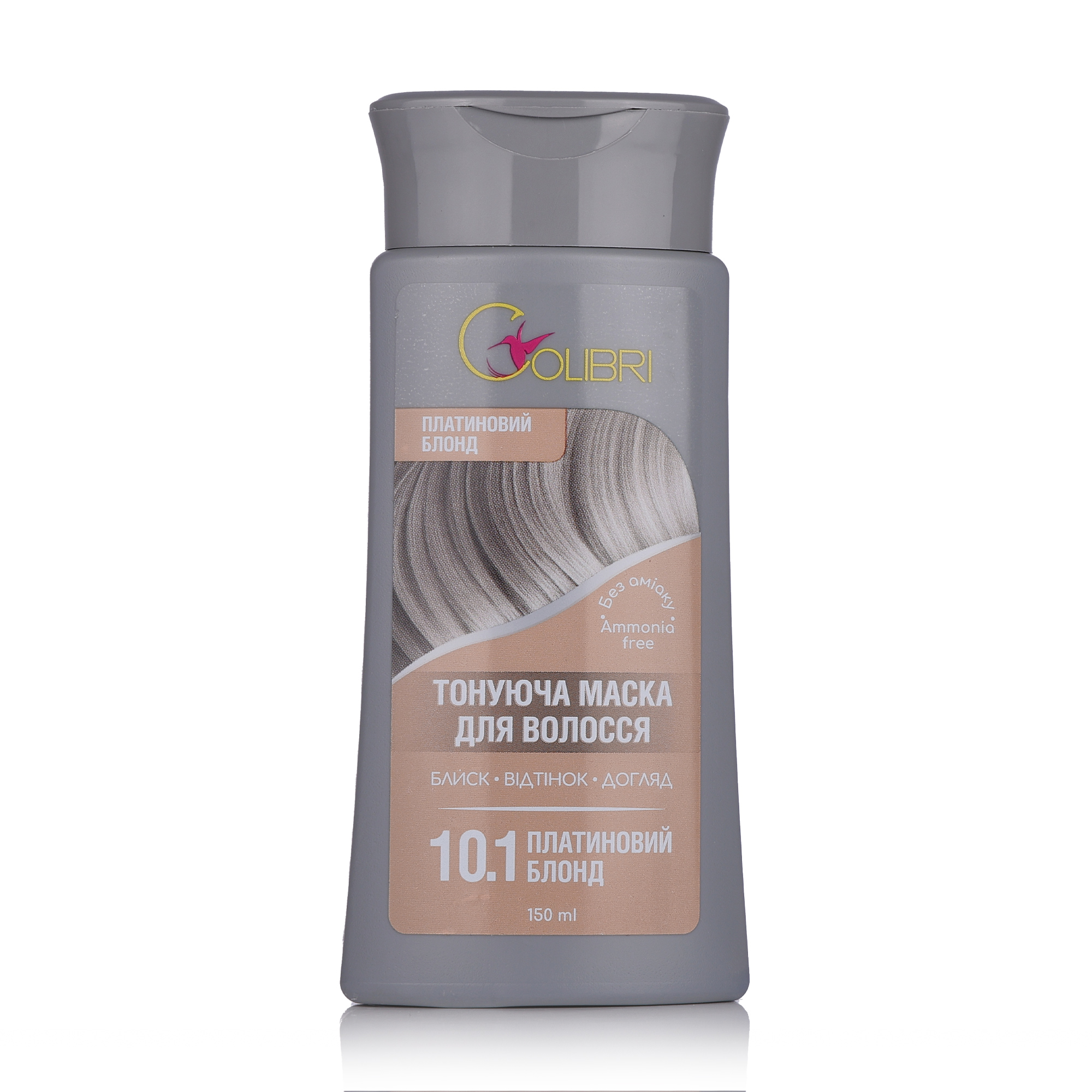 

Тонуюча маска для волосся COLIBRI, 10.1 Платиновий блонд, 150 мл