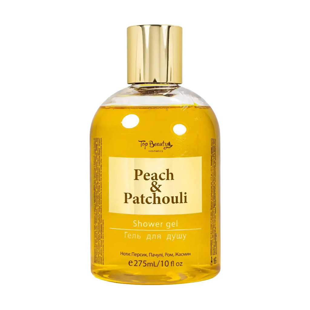 

Парфумований гель для душу Top Beauty Shower Gel, Peach Patchouli, 275 мл
