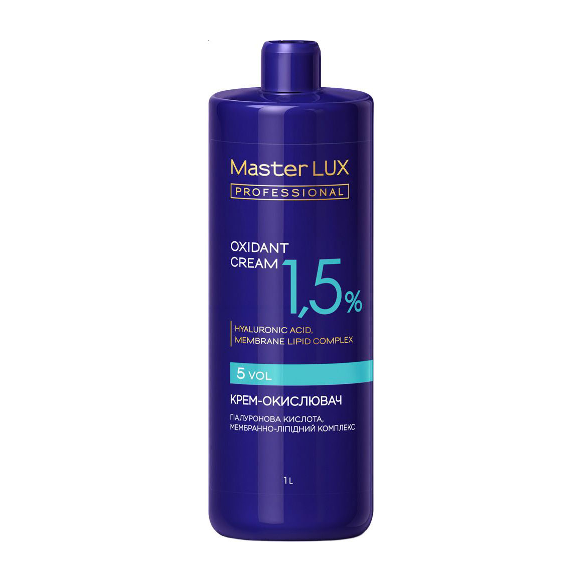 

Крем-окислювач для фарби Master LUX Professional Oxidant Cream 1.5%, 5 Vol, 1 л