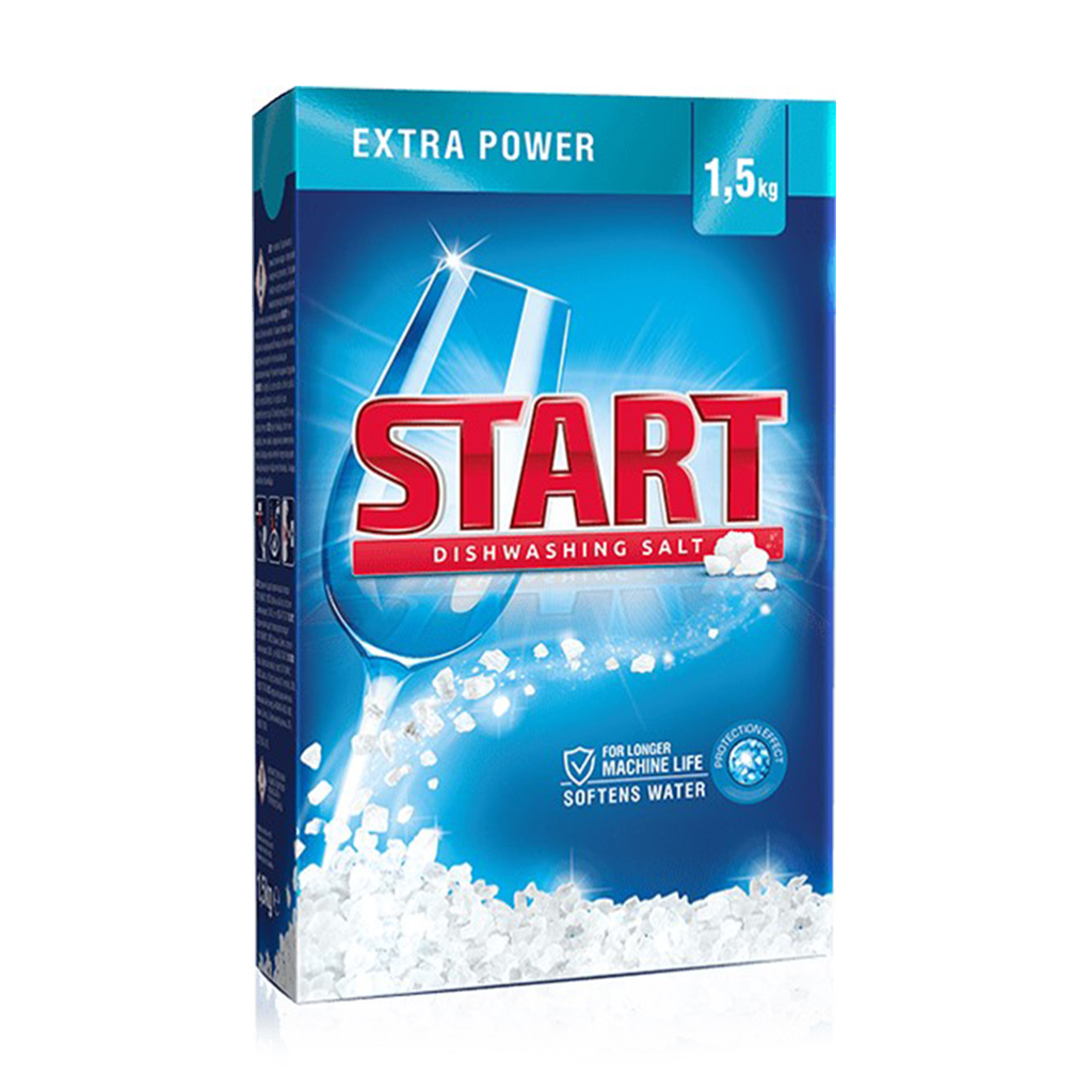 

Сіль для посудомийної машини START. Dishwashing Salt, 1.5 кг