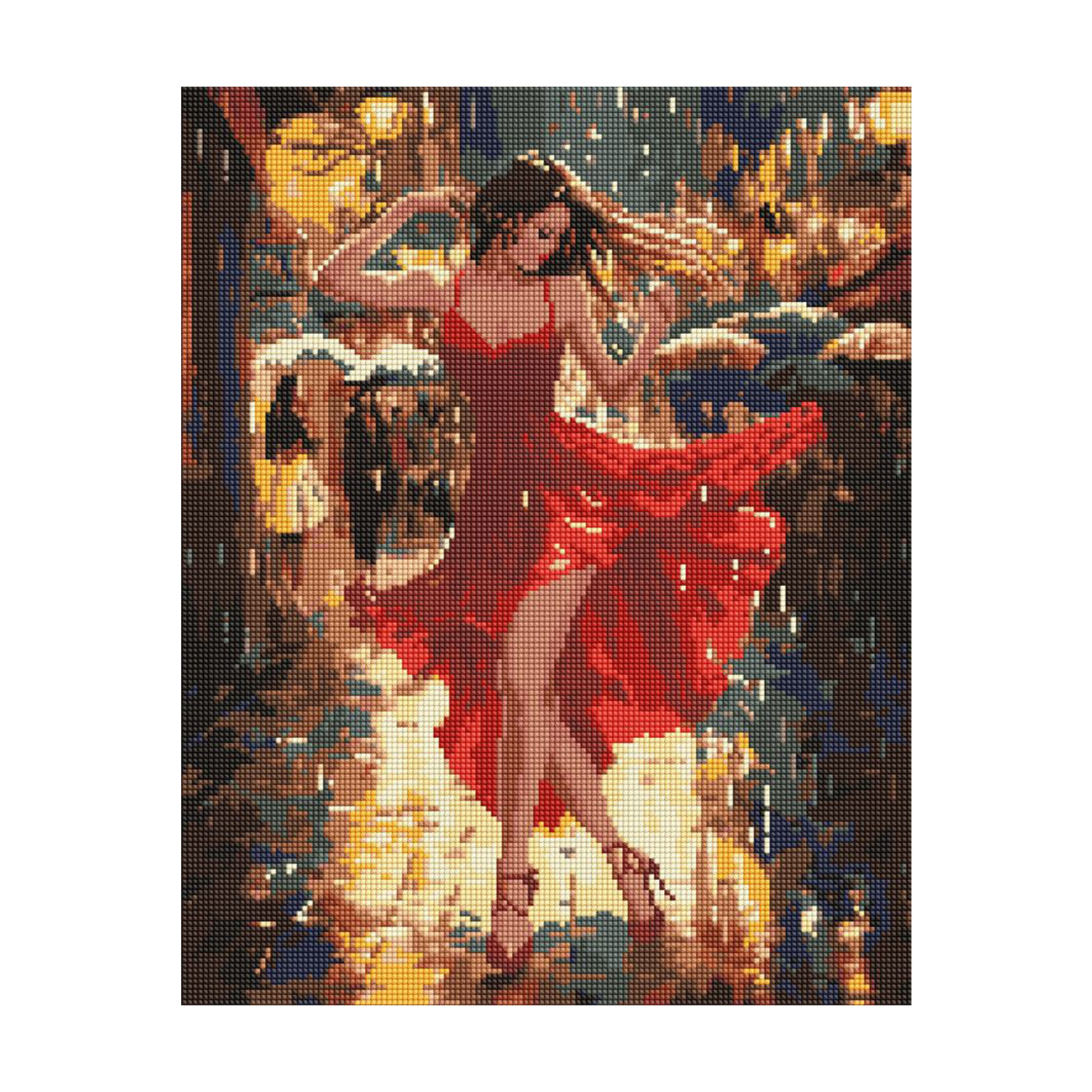 

Алмазна мозаїка Ideyka Танець під дощем, 40*50 см (AMO8178)