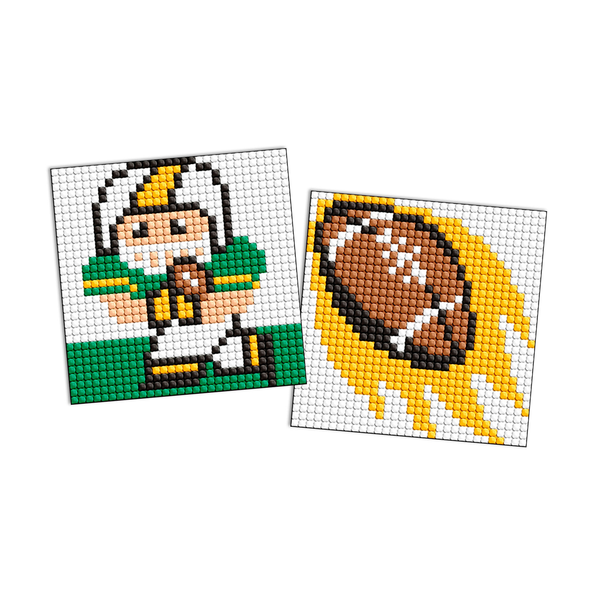 

Алмазна мозаїка на самоклейній основі Ideyka Спорт. Американський футбол, 9*9 см, 2 шт (AMS1106)