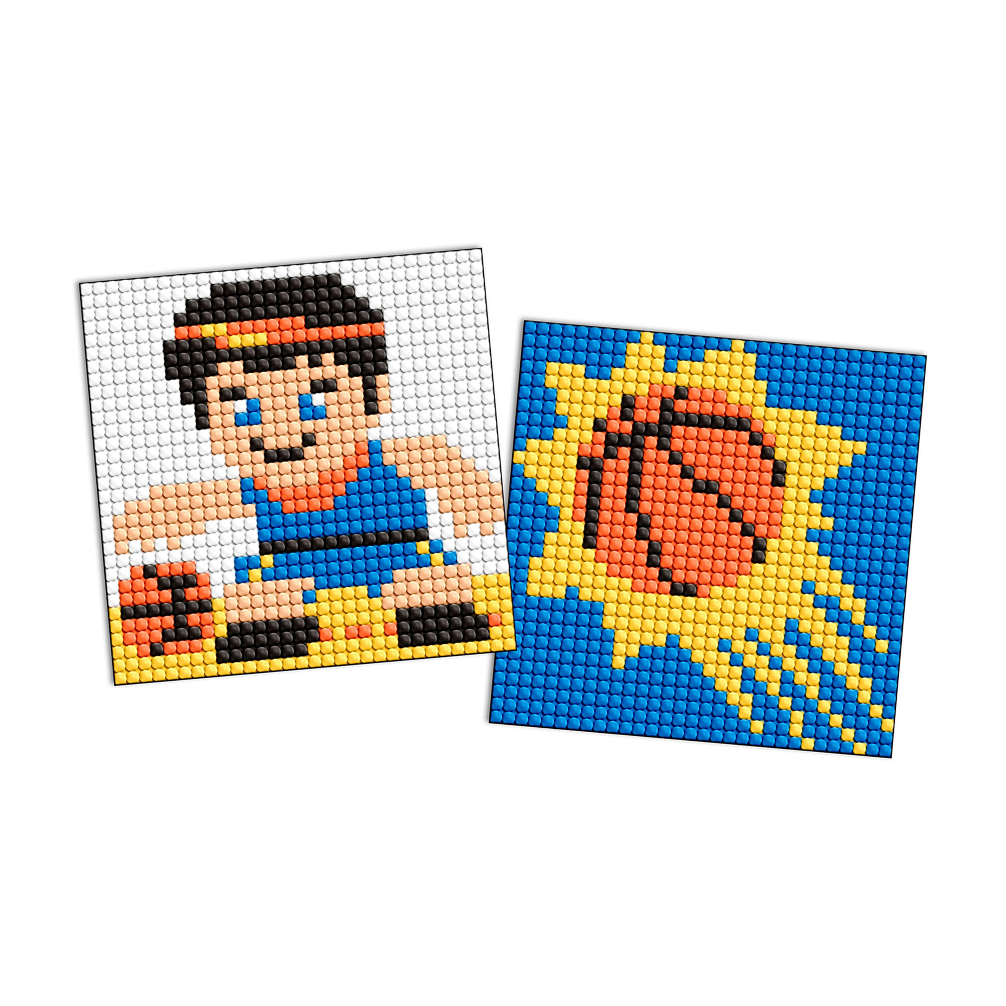 

Алмазна мозаїка на самоклейній основі Ideyka Спорт. Баскетбол, 9*9 см, 2 шт (AMS1104)